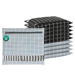Kuber Industries Grey Set of 6 Regular Drawer Organiser Organisers-29
