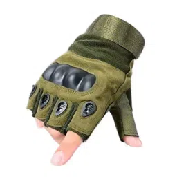 Serveuttam Leosportz Green Half Finger Weight Lifting Gloves for Men and Women-image-31