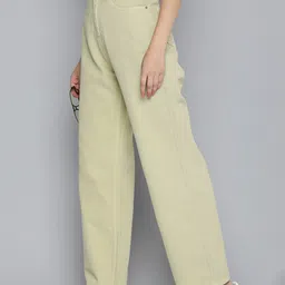 Mast & Harbour Women Cotton Relaxed Fit High-Rise Jeans-picture-12