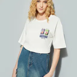 max Women Printed Applique T-shirt-picture-29