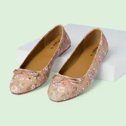 People by Pantaloons Women's Beige Flat Ballets-image-49