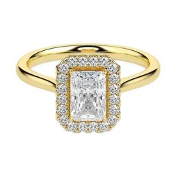 Fiona Diamonds Lab Grown Diamond 18k (750) Yellow Gold Ring for Women-image-62