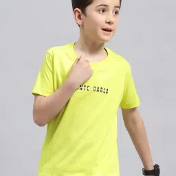 Monte Carlo Kids Green Printed T-Shirt-picture-39