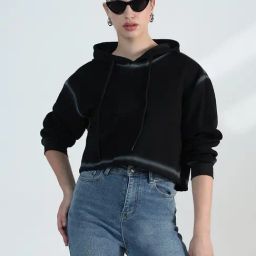 SHOWOFFFF Black Cotton Relaxed Fit Top-picture-28