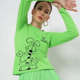 Bewakoof Green Printed T-Shirt-picture-14