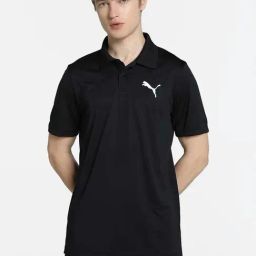 Puma Black Regular Fit Sports T-Shirt-image-19