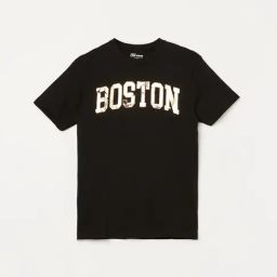 Fame Forever by Lifestyle Boys Black Cotton Printed T-Shirt-image-33