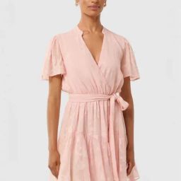 Forever New Cyrus Petite Flutter Sleeve Mini Dress-image-14