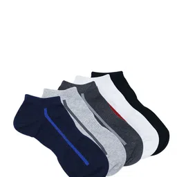 Balenzia Men Pack Of 5 Assorted Ankle-Length Socks-19