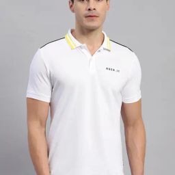 Rock.it White Cotton Regular Fit Polo T-Shirt-image-37