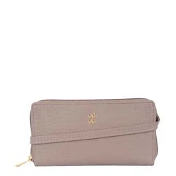 Baggit Purple Textured Zip Around Wallet for Women-image-70