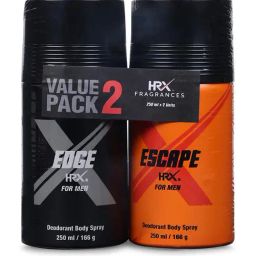 HRX Edge & Escape Deodorant Body Spray for Men Combo, Pack of 2-image-8