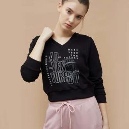 KAPPA Black Print Sweatshirt-image-59