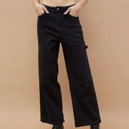 Ginger by Lifestyle Black Solid Jeans-image-32