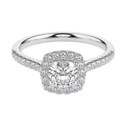 Fiona Diamonds Lab Grown Diamond 14k (585) White Gold Ring for Women-image-64