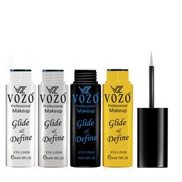 VOZO Set Of 4 Glide & Define Waterproof Liquid Eyeliner - 5 ml Each - 01 - 03 - 04 -10-image-53