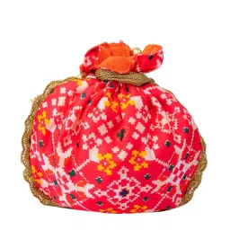 NR by Nidhi Rathi Multi Printed Potli image 3