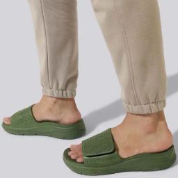 Neemans Men's Olive Slides-61