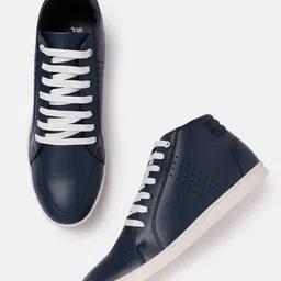 Roadster Men Mid-Top Perforated Sneakers-image-76