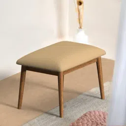 Chumbak Jodhpur Beach Solid Beige Sheesham Wood Small Bench-image-17