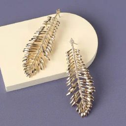 Sohi goldplated drop earrings earrings-image-88