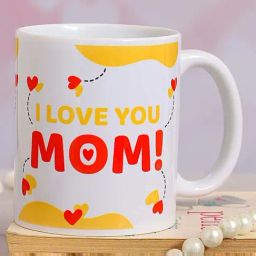 FNP Multicolor Ceramic I Love You Mom Heart Mug (325ml)-image-33
