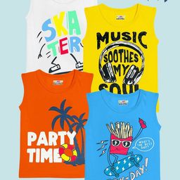 KUCHIPOO Boys 4 Printed T-shirt-46