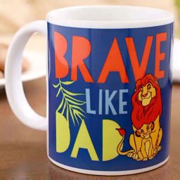 FNP Multicolor Ceramic Disney Brave Like Dad Mug (325ml)-33