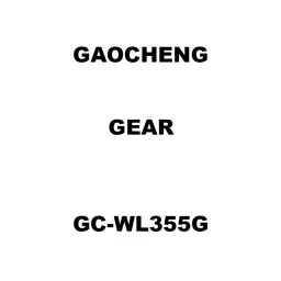 Gaocheng Gear Spare for Cut-off Machine GC-WL355G-30