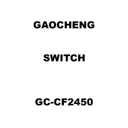 Gaocheng Switch Spare for Cut-off Machine GC-CF2450-13