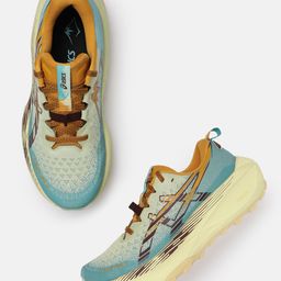 ASICS Men Trabuco Max Woven Design Running Shoes-image-37