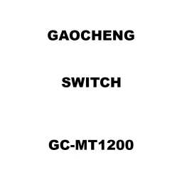 Gaocheng Switch Spare for Mixture Drill GC-MT1200-11
