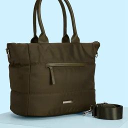 Forever Glam by Pantaloons Olive Medium Tote Bag-image-19