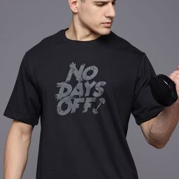 HRX by Hrithik Roshan Typography Print Training T-shirt-picture-17