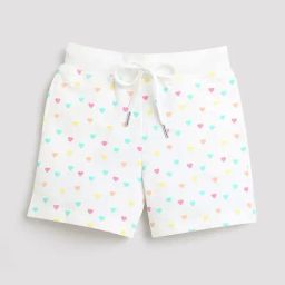 Tiny Girl White Printed Shorts-image-58