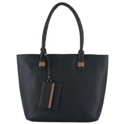 Toteteca Black Solid Medium Shoulder Bag-26