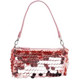 Aldo Sequina Pink Textured Medium Shoulder Handbag-40