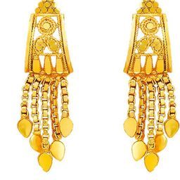 arch fashion Gold-Plated Brass Earrings-image-91