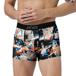 JICKS Pack Of 2 Printed Stretchable Trunks 2_F57_M-Multicolour-56