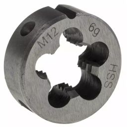 RS PRO Thread Die M12x1.75 mm Pitch 25 mm od, 6680738-47