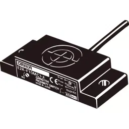 Omron Flat Type Proximity Sensor, E2K-F10MC1-5M-image-0