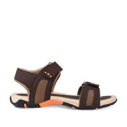 Campus Men's Xperia-2 Brown Floater Sandals-image-83