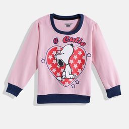 Eteenz Girls Pure Cotton Peanuts Printed Sweatshirt-image-28