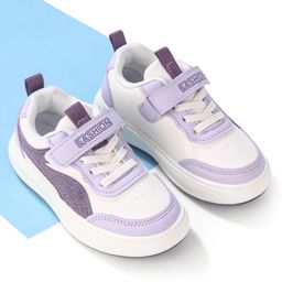 Oh! Pair Slip On Casual Shoes with Velcro Closure - Purple-image-28