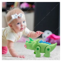 Kids Mandi Walking Dinosaur Toy with Lights & Sounds | Moving Animal Toy for Kids | Interactive Realistic Movement Toys | Battery Operated Fun Pet for Toddlers-1