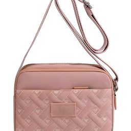 COZY VIBES Small Crossbody Bag Handbag One Shoulder Bag Messenger Bag Mini Cross Body Bag Tote- PACK OF 1- COLOR MAY VARY-96