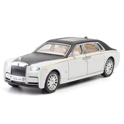 SVE 1:32 Roll Royce Phantom Diecast Metal Pullback Toy car with Openable Doors And sound music [Colors as Per Stock]-picture-46