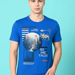 STARFOX Men Graphic Printed Round Neck Cotton T-shirt-picture-48