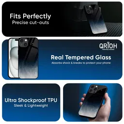 QRIOH Abstract Printed iPhone 16 Pro Max Back Case Mobile Accessories image 4