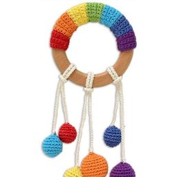 Happy Threads Handcrafted - Ring Teether image 4